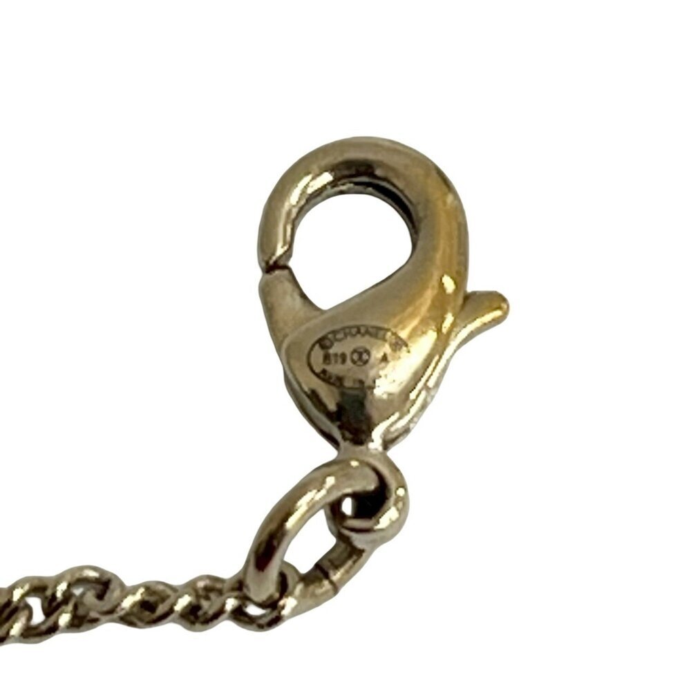 CHANEL Authentic Brown Pearl Logo Necklace - Picture 2 of 5